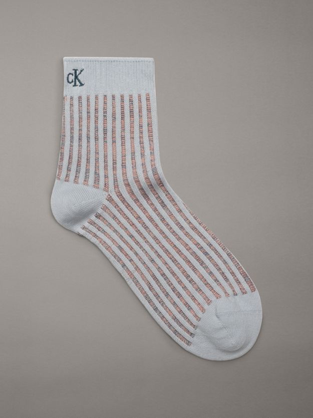 Striped Crew Socks