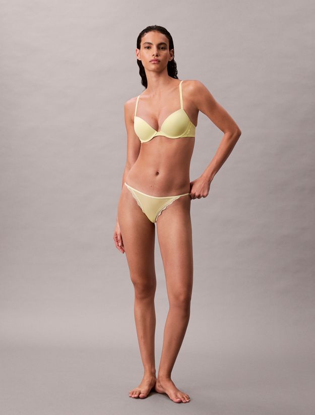 Push-Up Plunge Bra - Soft Stretch Lace