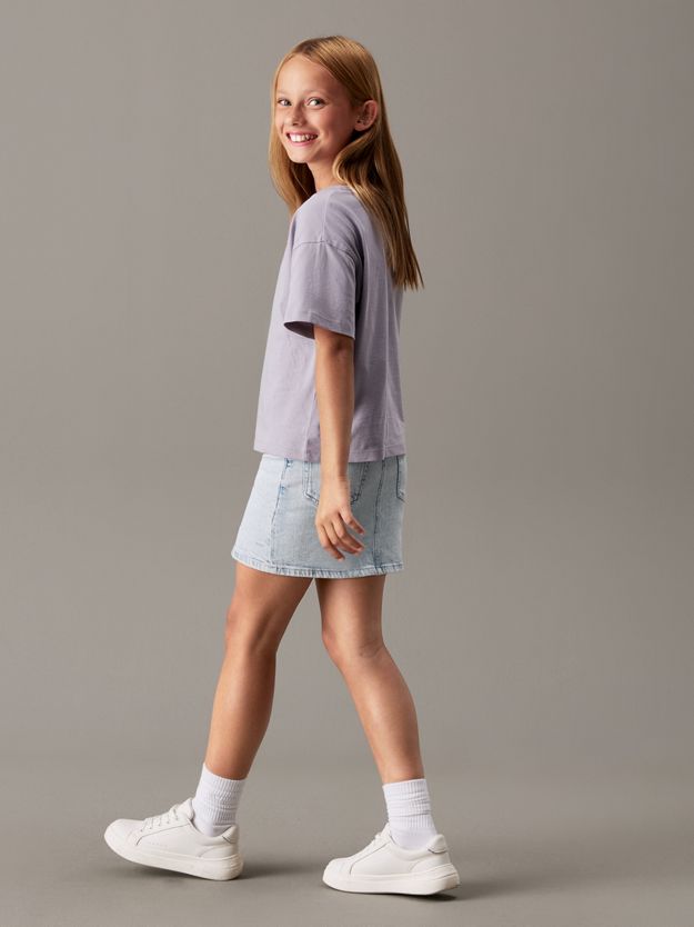 Boxy Flower Graphic T-shirt