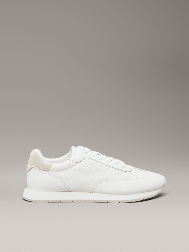 Leather Low Profile Trainers