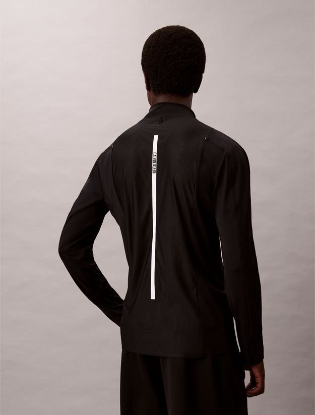 Performance 1/4 Zip Long Sleeve Gym T-shirt