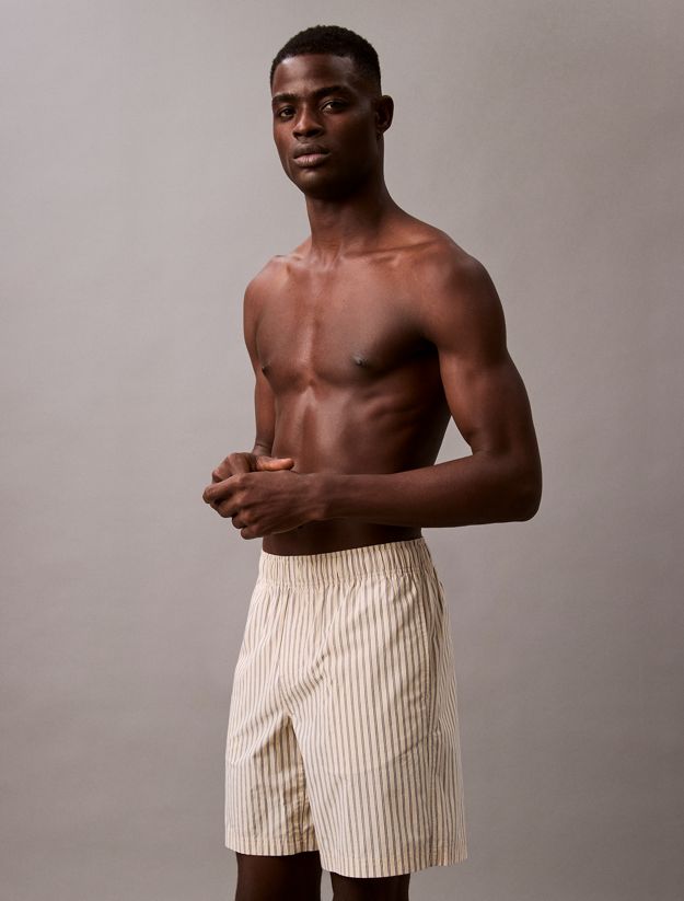 Relaxed Cotton Poplin Shorts