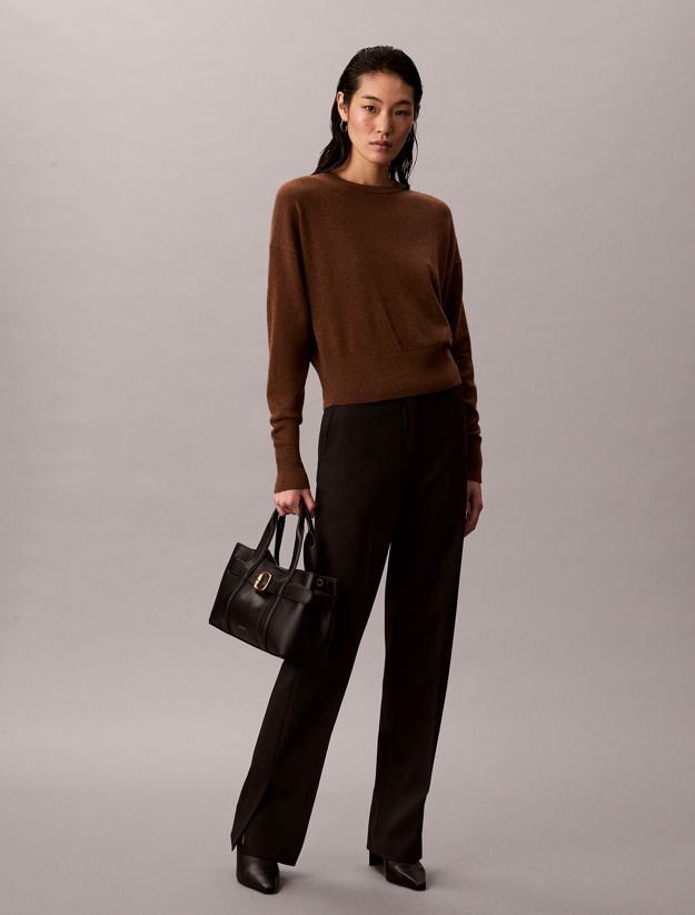 Belted Small Tote Bag