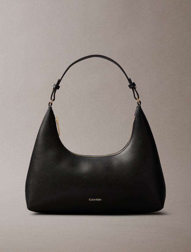 Foil Logo Shoulder Bag