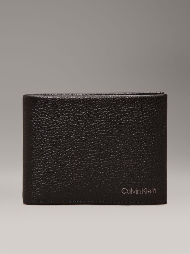 Leather RFID Billfold Wallet
