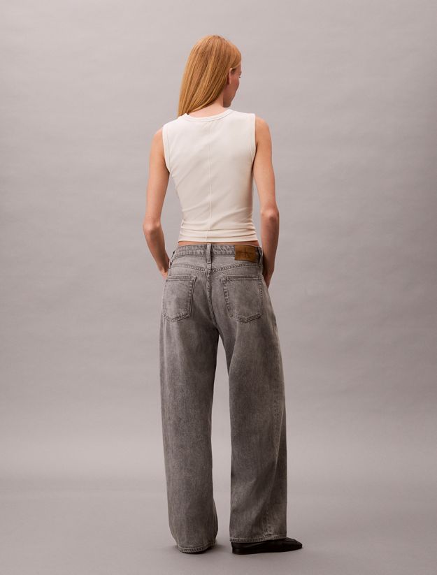 90's Low Rise Baggy Jeans