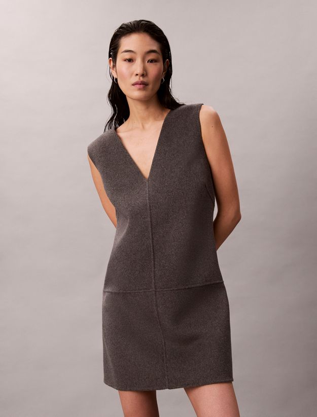 Double Face Wool Dress
