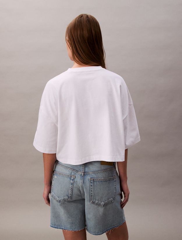 Jersey Cropped Boxy Tee
