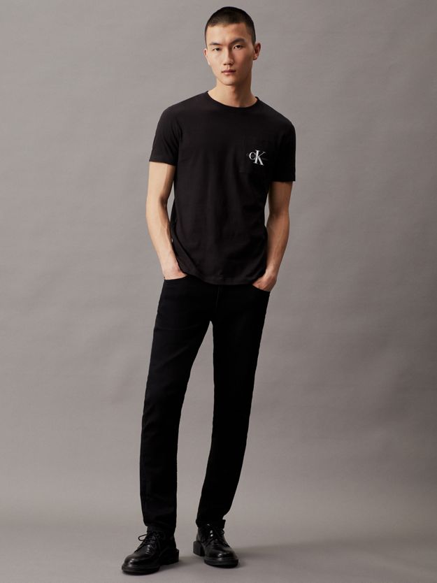Slim Monogram Pocket T-shirt