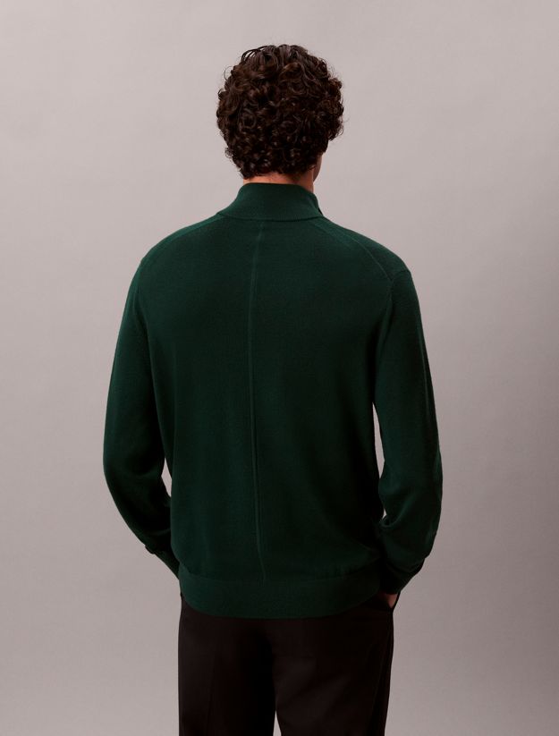 Quarter Zip Merino Jumper
