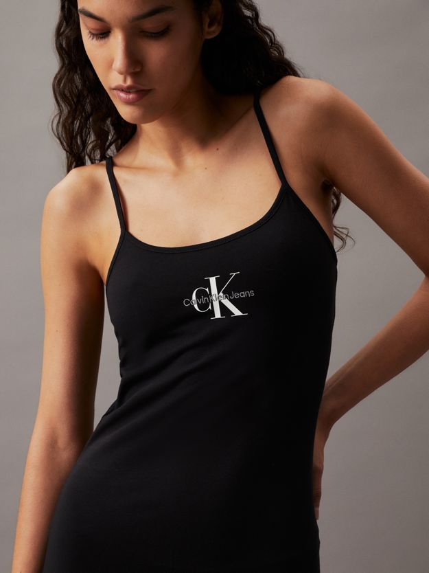 Slim Monogram Cami Dress