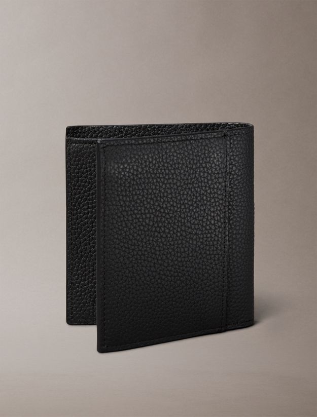 Foil Embossed Logo Slim Bifold Wallet