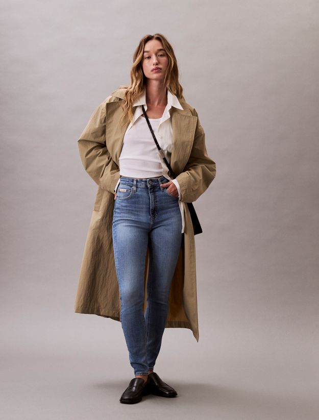 High Rise Super Skinny Ankle Jeans