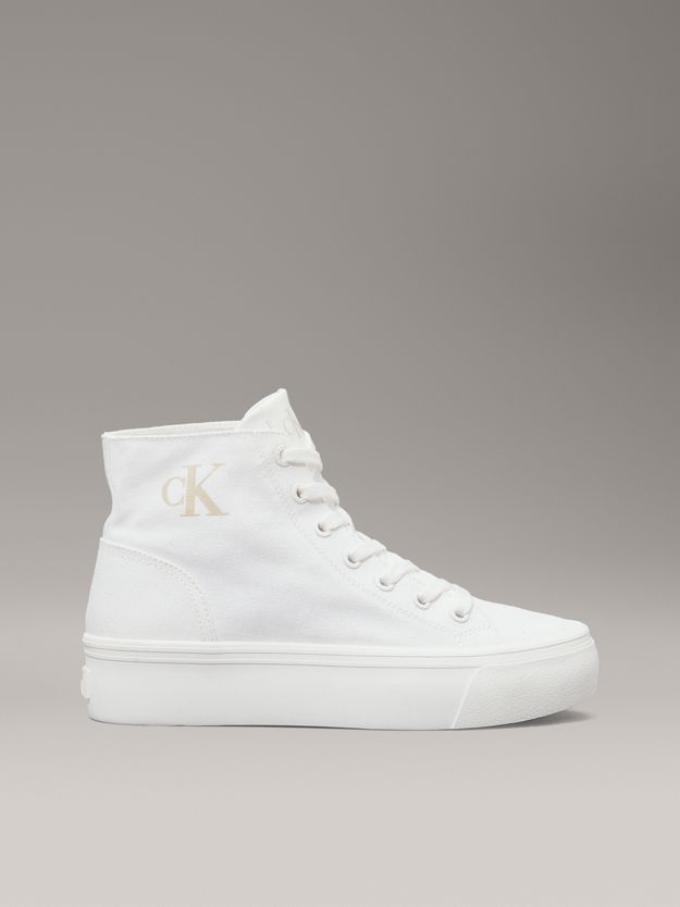 Canvas Platform High-Top Trainers