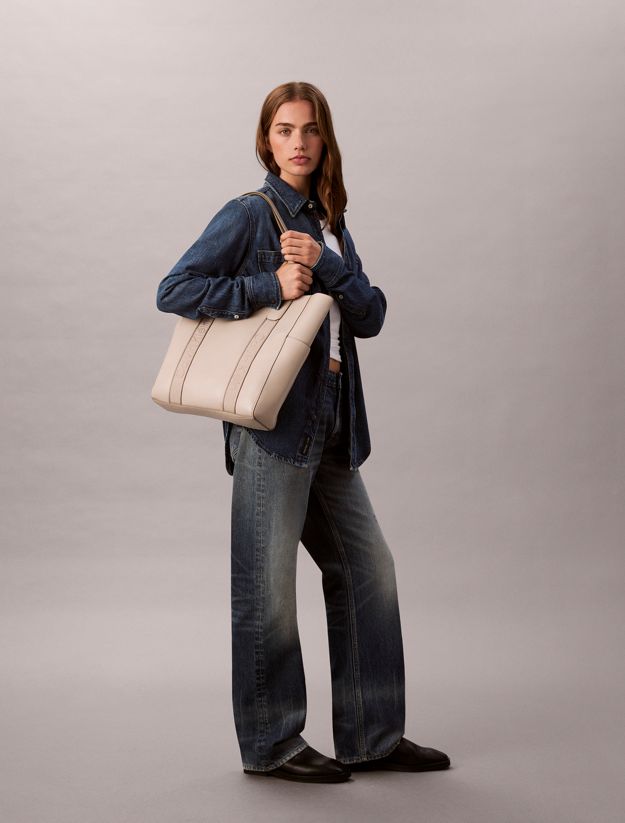 Jacquard Logo Laptop Tote Bag