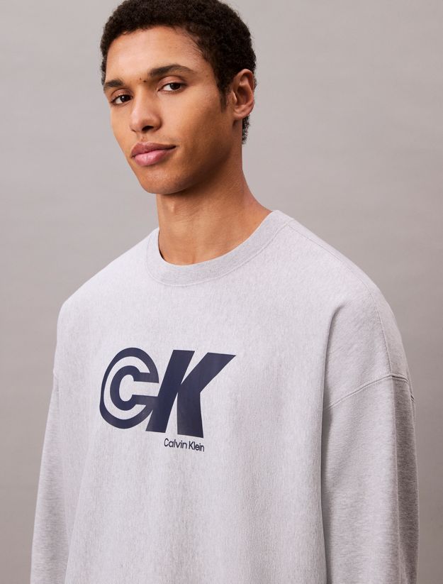 Relaxed Graphic Logo Sweatshirt