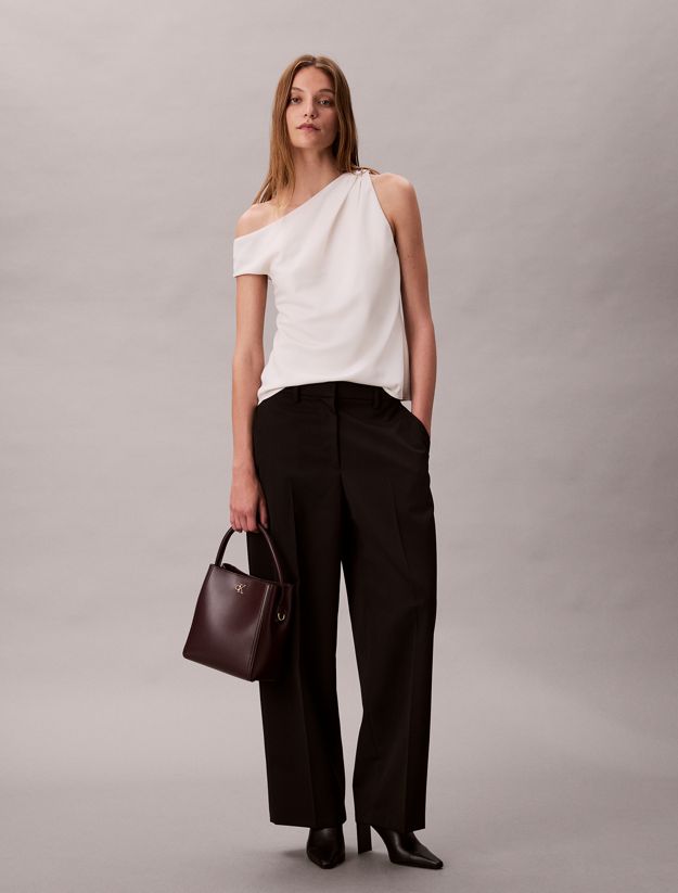 Monogram Logo Hardware Bucket Bag