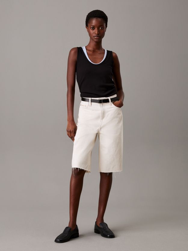 Slim Ribbed Tank Top