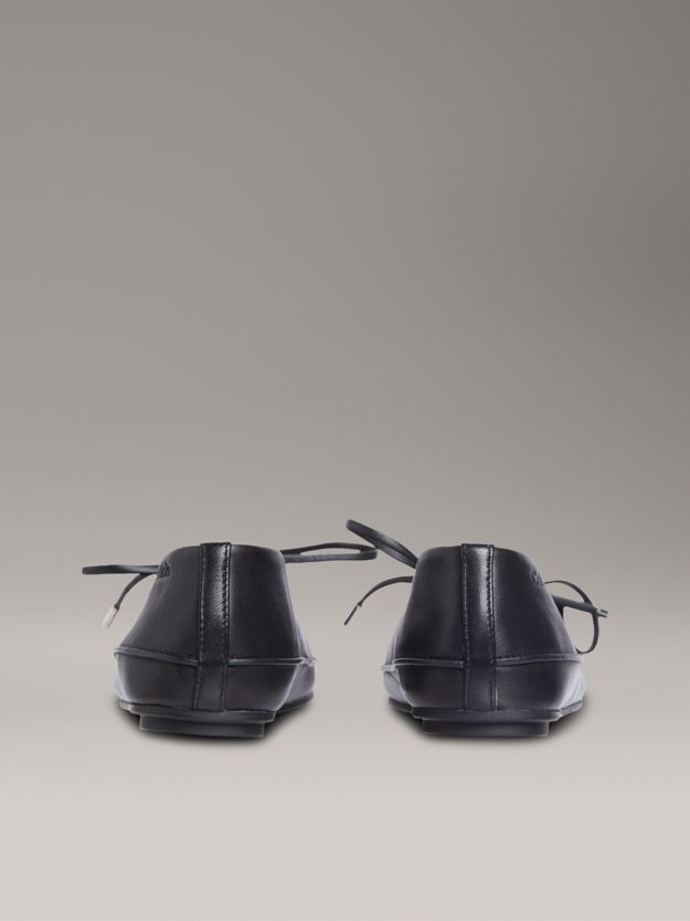 Leather Mary Jane Ballerinas
