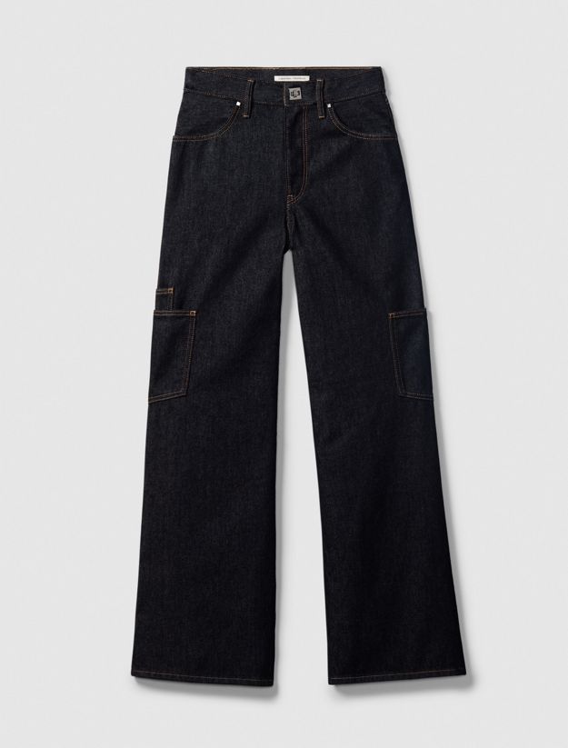 High Rise Wide Leg Jeans