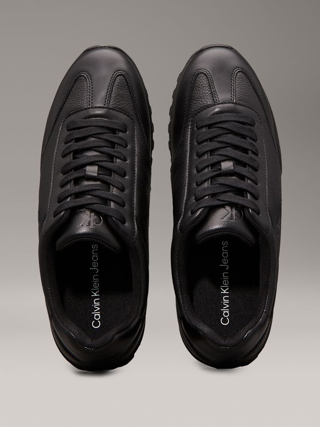 Leather Low Profile Trainers