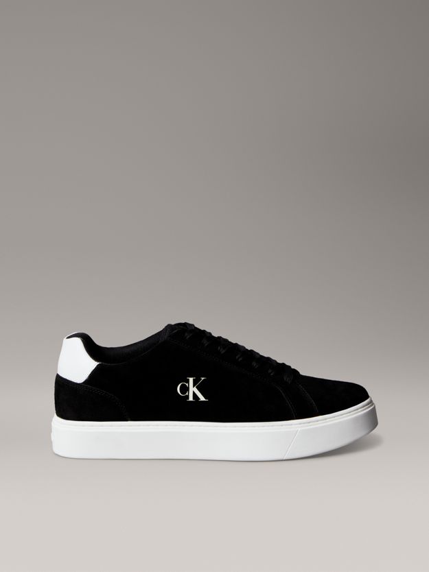 Suede Leather Flexible Sole Trainers