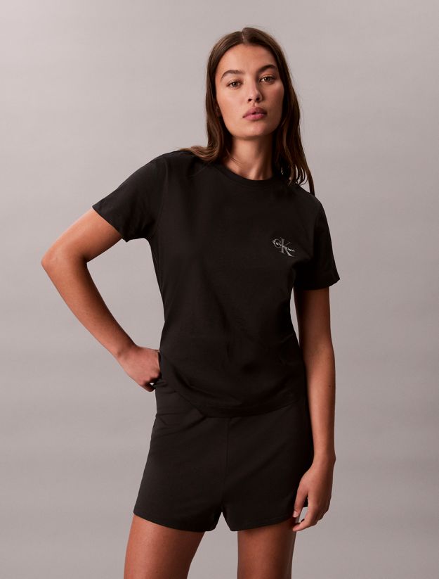 2 Pack Cotton Monogram T-shirts