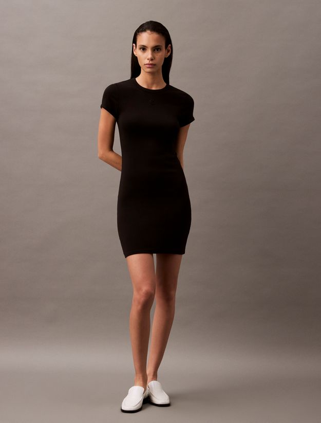 Soft Stretch Cotton T-shirt Dress