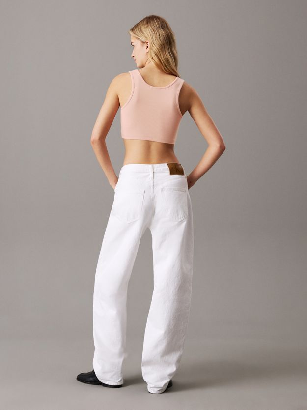 Ribbed Cotton Bralette Top