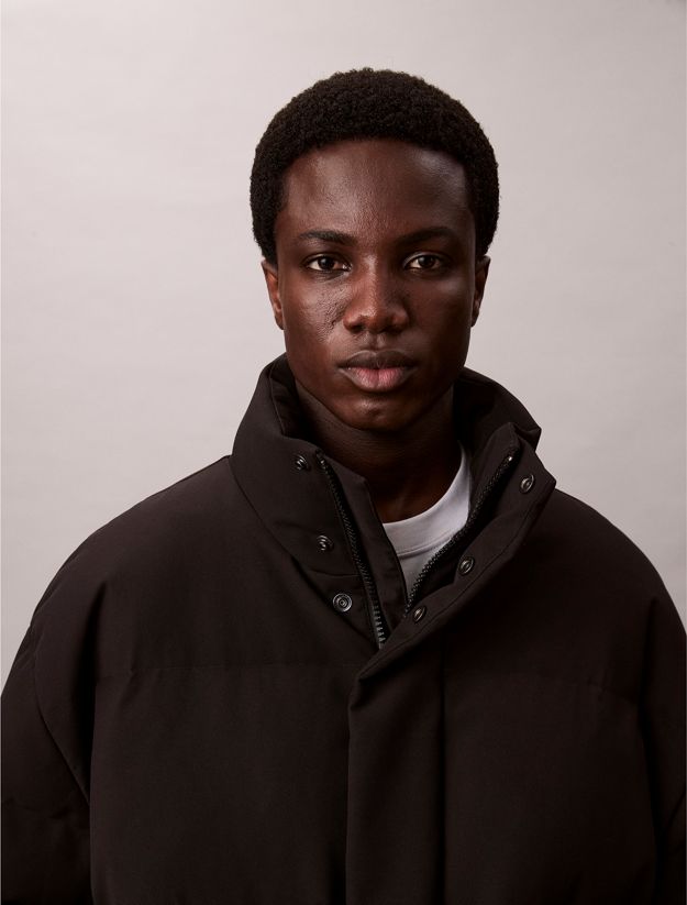 Relaxed Long Down Puffer Coat