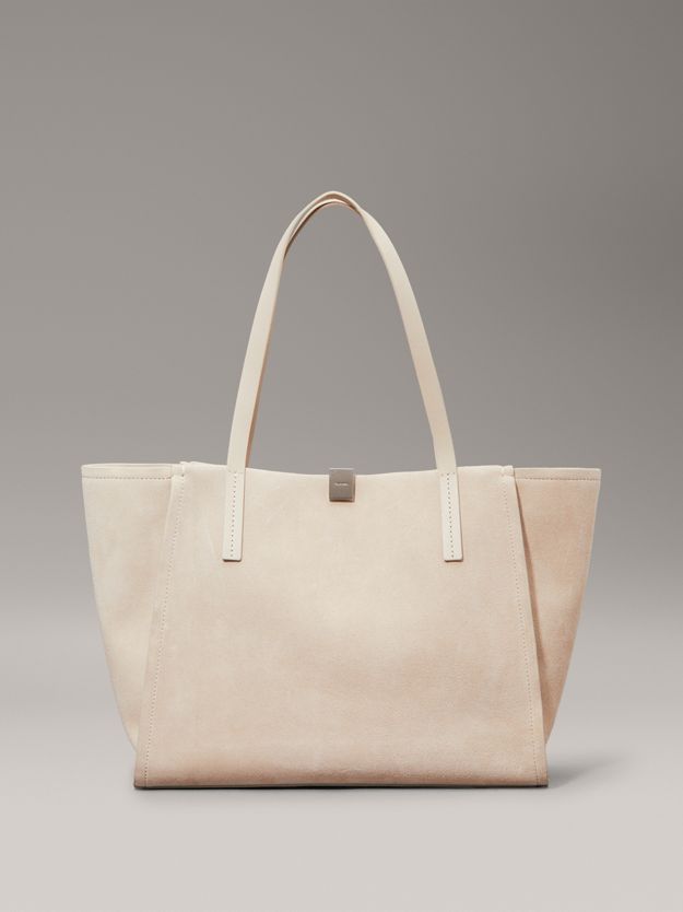 Suede Tote Bag