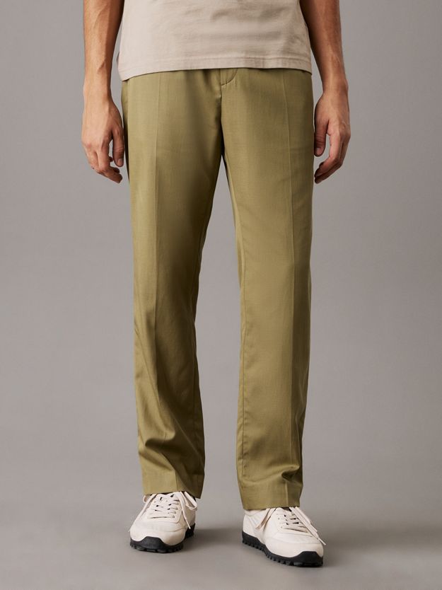 Lyocell Blend Jogger Trousers