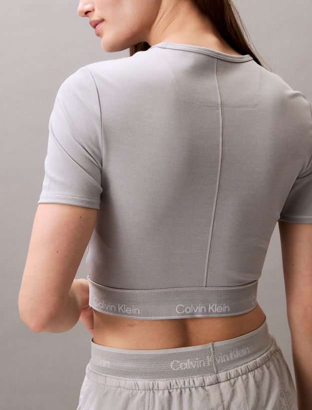 Cropped Performance Gym T-shirt