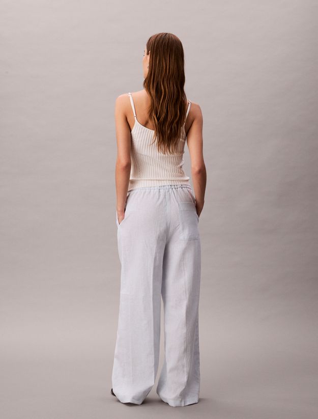 Relaxed Linen Cotton Trousers