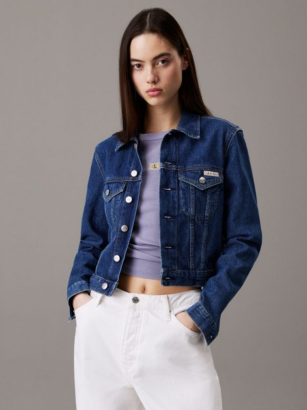 Cropped 90's Denim Jacket