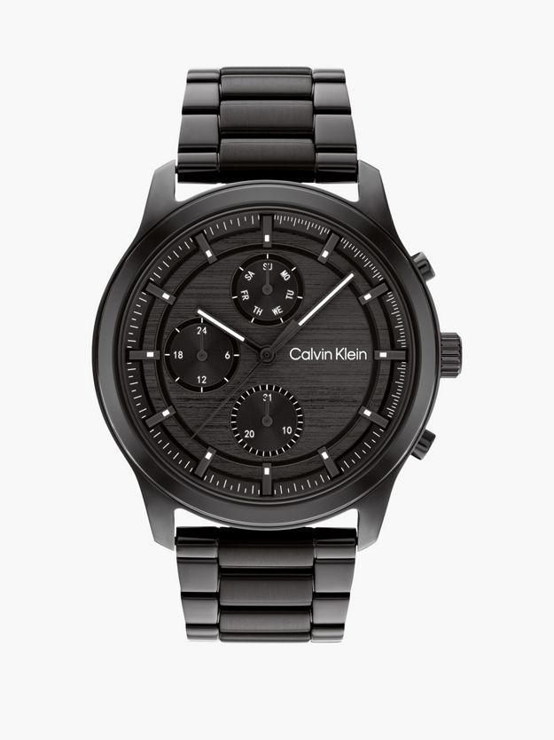 Monochromatic Multifunction Watch