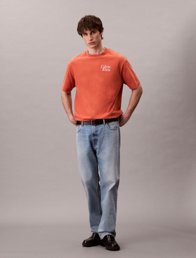 Logo Script Graphic Relaxed T-Shirt