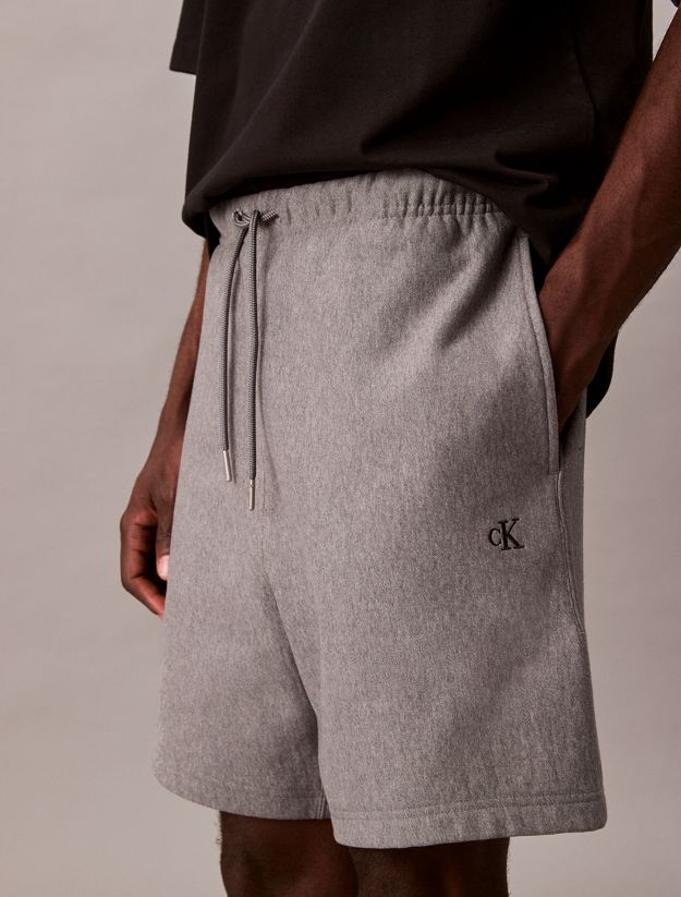 Cotton Terry Jogger Shorts