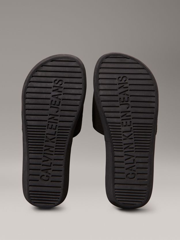 Canvas Platform Wedge Sliders