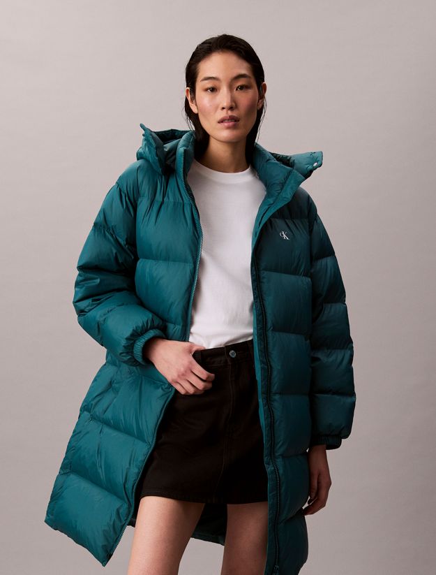 Hooded Down Puffer Coat