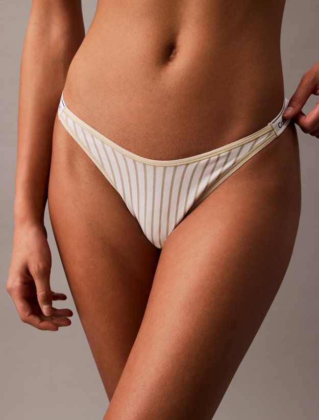 Dipped String Thong - Icon Logo