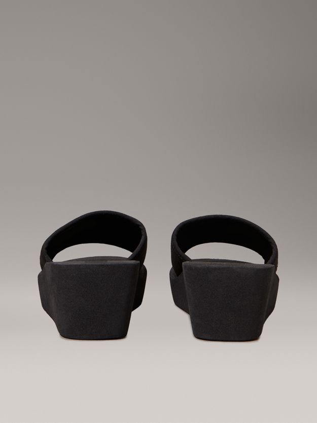 Canvas Platform Wedge Sliders