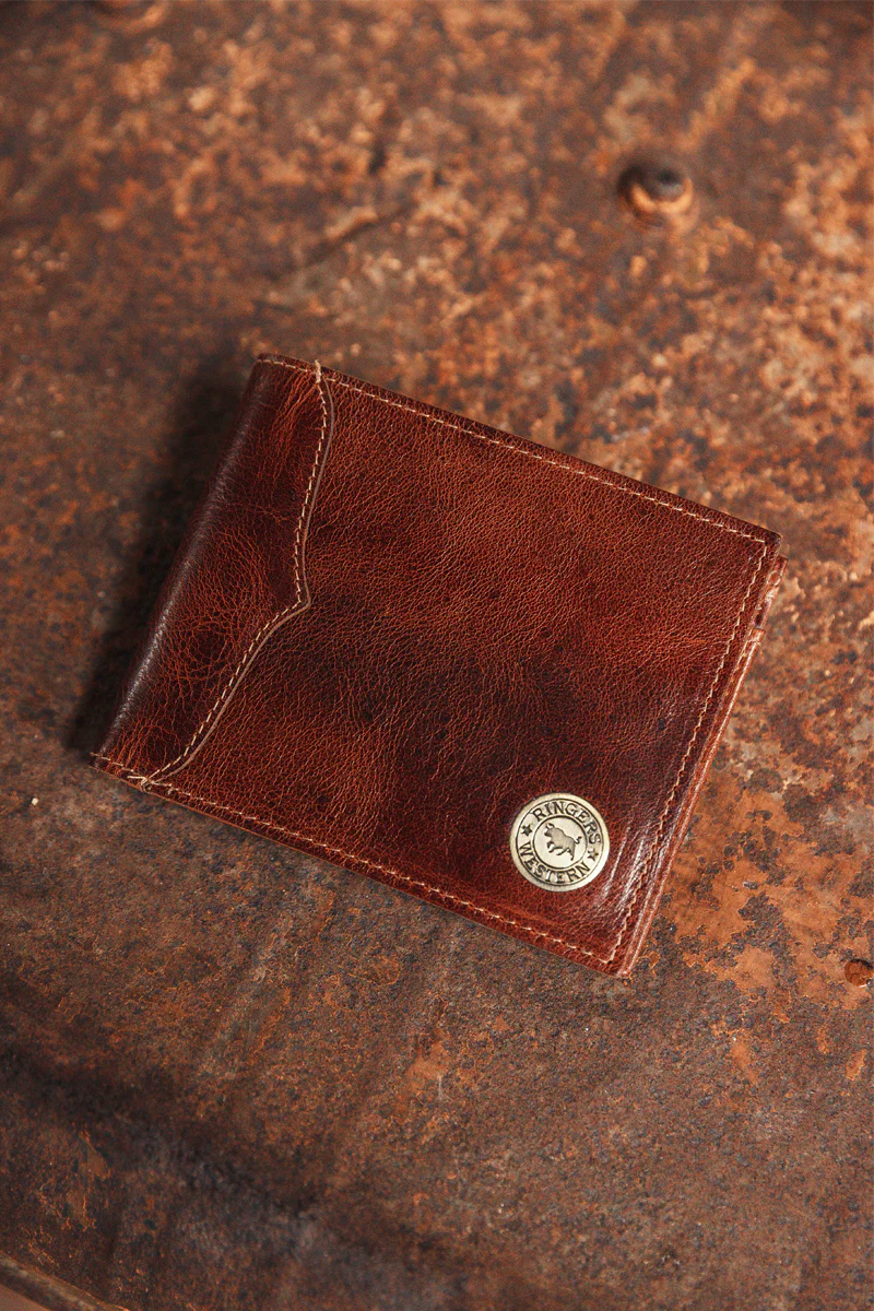 Toro Midi Wallet - Cognac