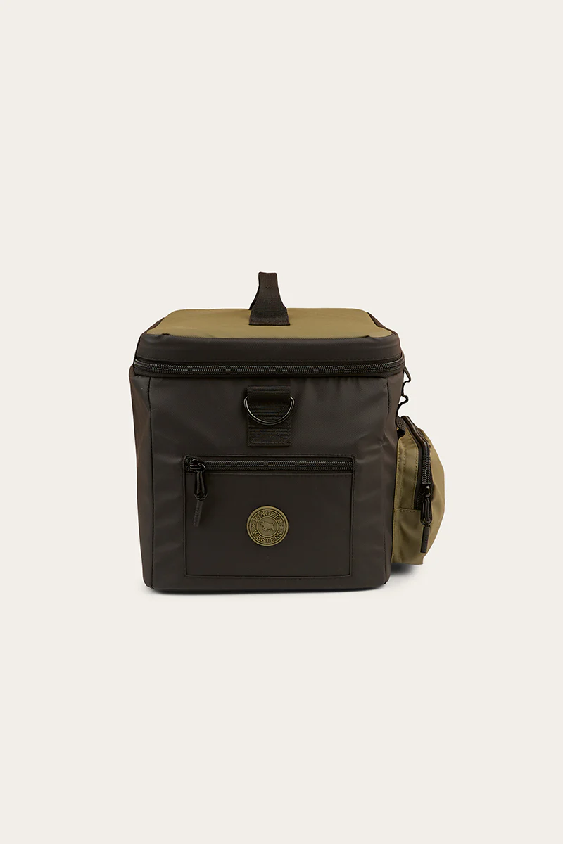Kununurra Cooler Bag - Black / Military Green