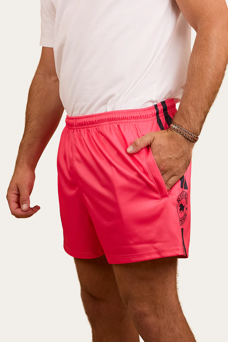 Ringers Footy Shorts - Melon
