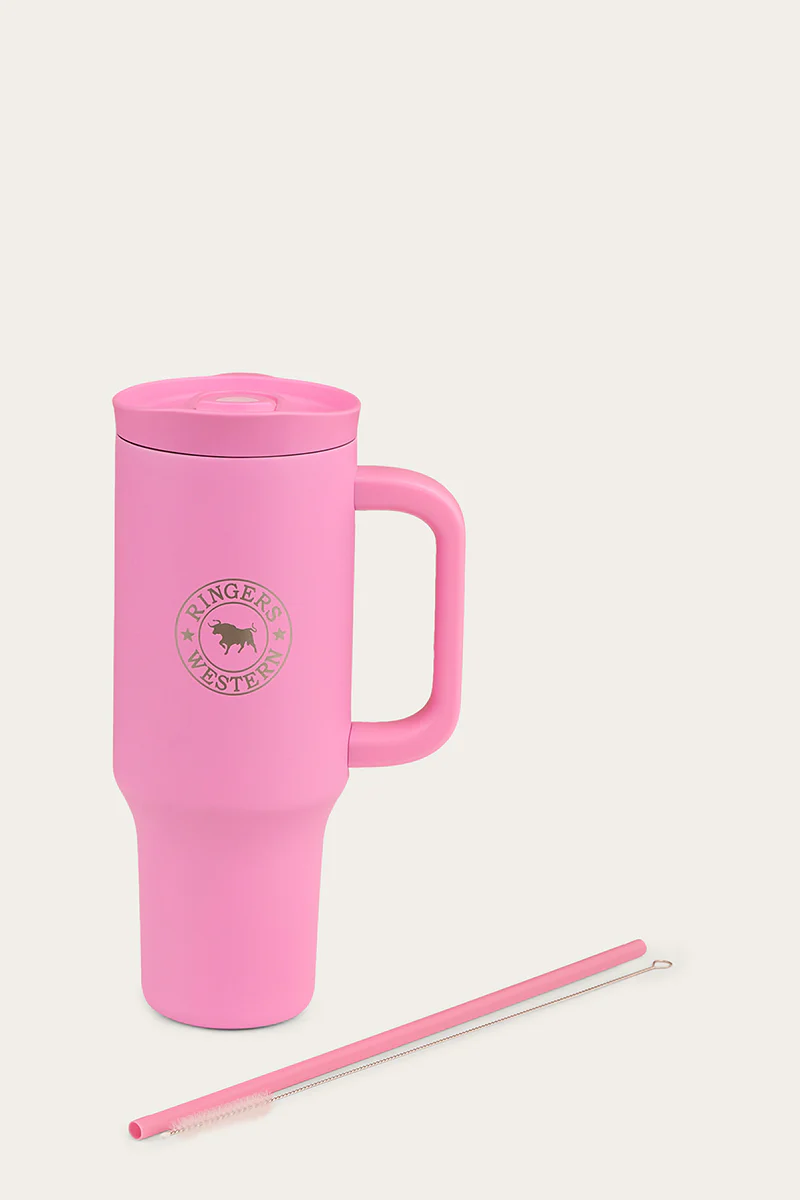 The Original Roadie Drink Bottle - Pastel Pink