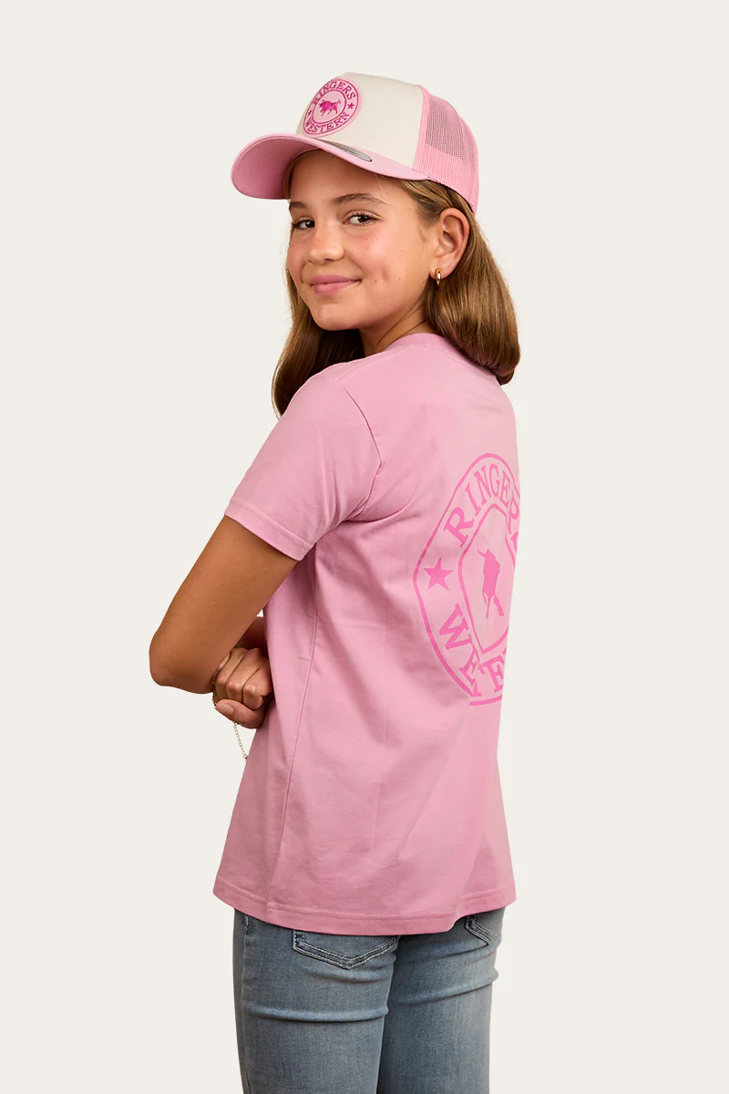 Signature Bull Kids Classic T-Shirt - Pastel Pink/Candy