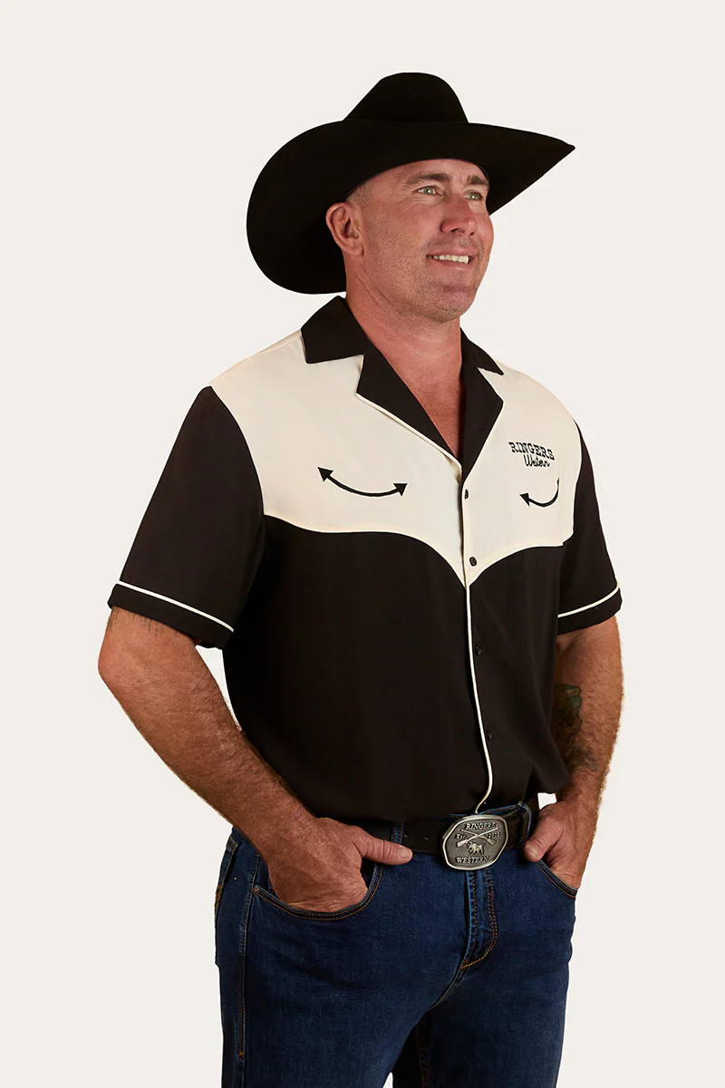 Take No Bull Mens Pub Shirt - Charcoal