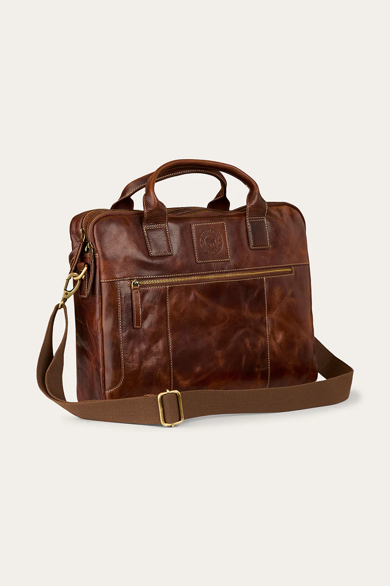Toro Briefcase - Cognac