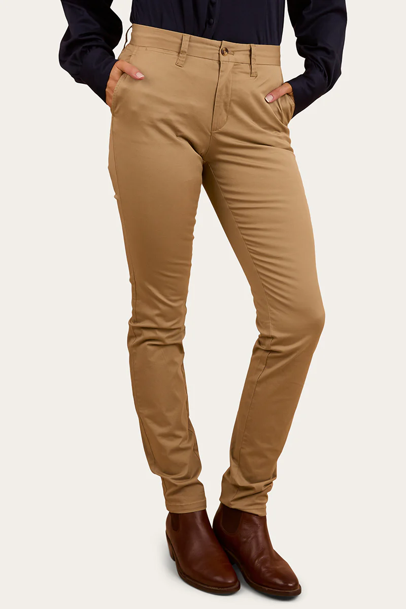 Scottsdale Womens Regular Fit Chino Pant - Clay